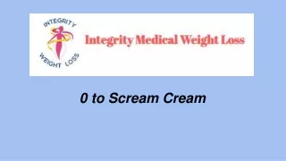 0 to scream cream
