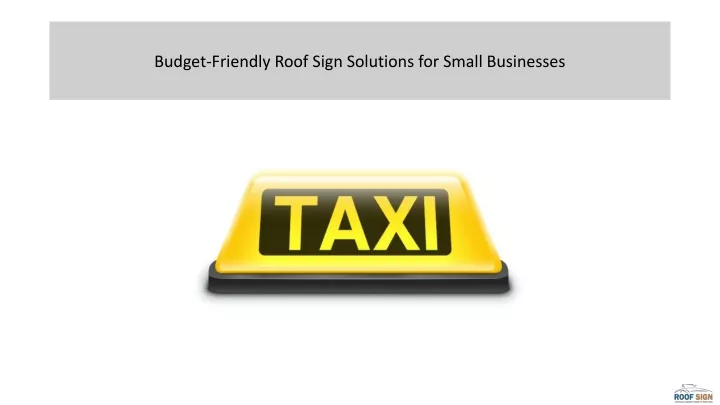 budget friendly roof sign solutions for small businesses