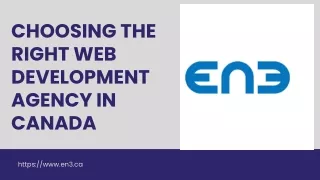 choosing the right web development agency