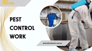 pest control work