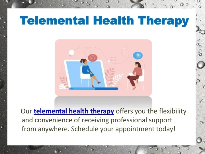 PPT - Telemental Health Therapy PowerPoint Presentation, free download ...