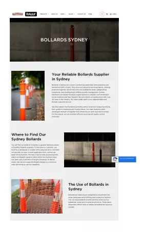Bollards Sydney