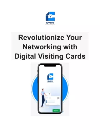 revolutionize your networking with digital