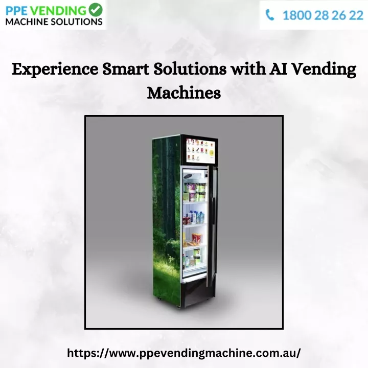 experience smart solutions with ai vending