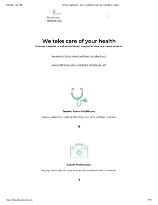 Shree Health Care: Your Trusted Partner for Quality Healthcare Solutions