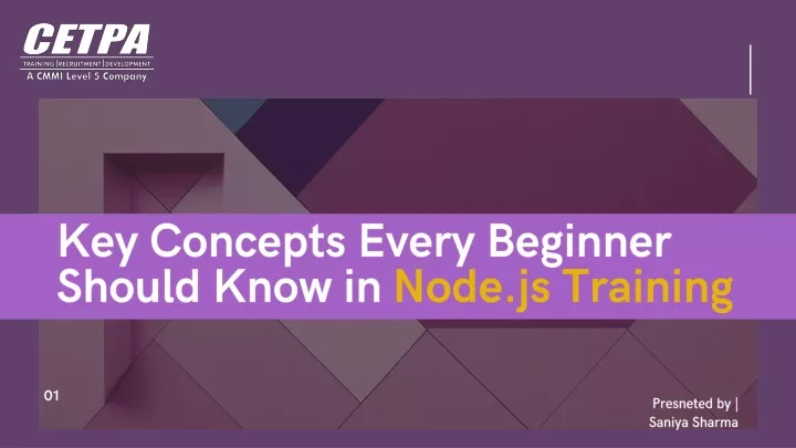 key concepts every beginner should know in node