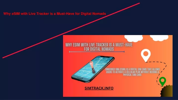 why esim with live tracker is a must have
