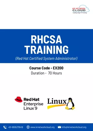 rhcsa training red hat certified system