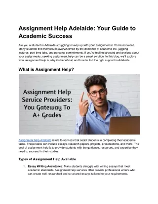 assignment help adelaide your guide to academic