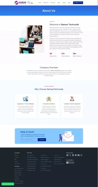 About - Naman Technolab