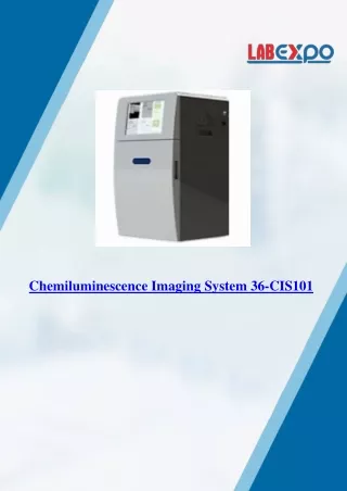 chemiluminescence imaging system 36 cis101
