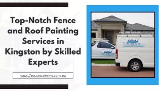 Top-Notch Fence and Roof Painting Services in Kingston by Skilled Experts