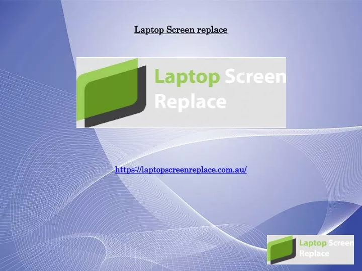 laptop screen replace