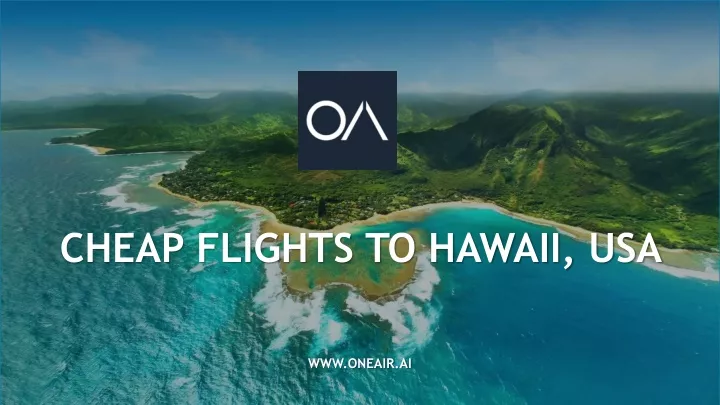 cheap flights to hawaii usa