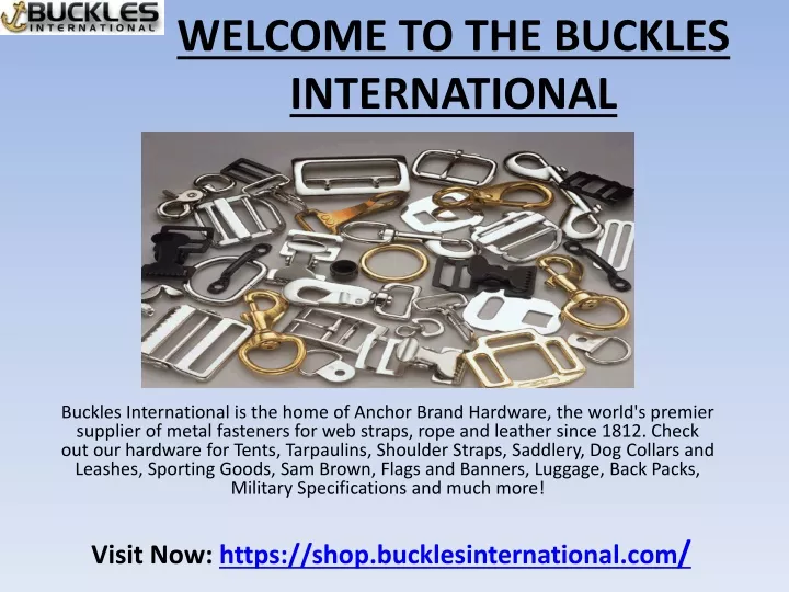 welcome to the buckles international