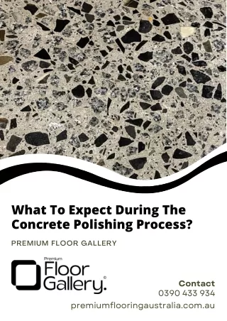 what to expect during the concrete polishing
