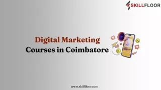 Digital Marketing Courses in Coimbatore-Skillfloor