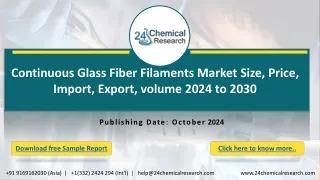 Germany Continuous Glass Fiber Filaments Market Outlook and Forecast 2024-2030