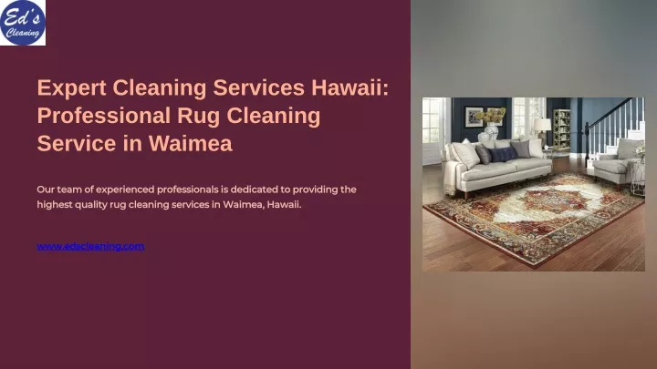 expert cleaning services hawaii professional