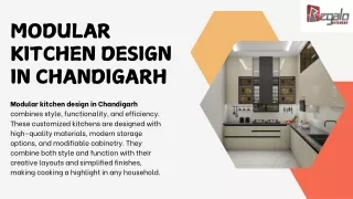 MODULAR KITCHEN DESIGN IN CHANDIGARH
