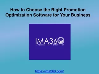 How to Choose the Right Promotion Optimization Software for Your Business