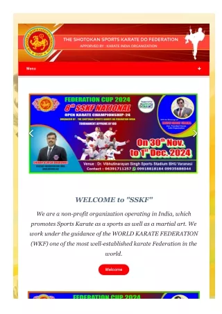 The Sports ShotokanKarate Do Federation India | SSKFINDIA |
