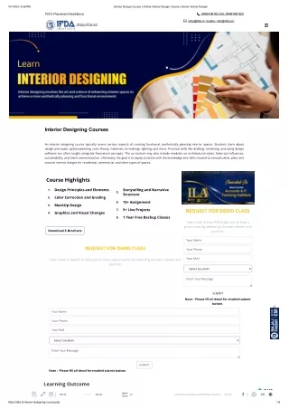 Interior Design Course _ Online Interior Design Course _ Home Interior Design
