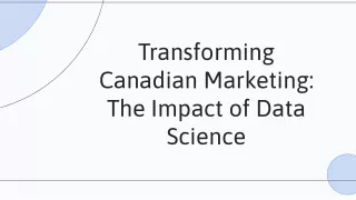 transforming canadian marketing the impact