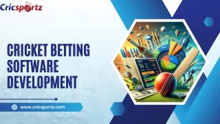 Game On The Complete Guide to Cricket Betting Software Development