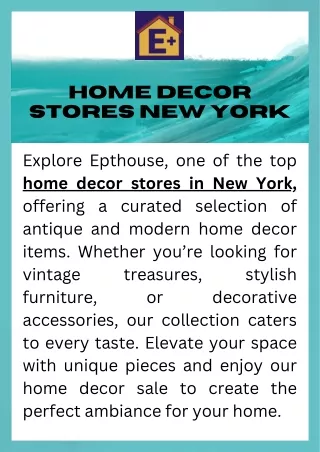 Home Decor Stores New York  Antique & Modern Decor Items