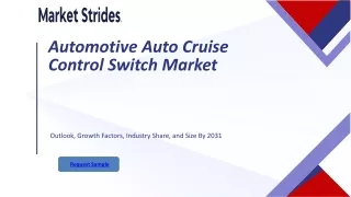 Automotive Auto Cruise Control Switch Market