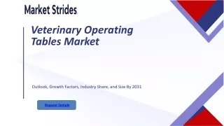 Veterinary Operating Tables Market