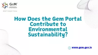 how does the gem portal contribute
