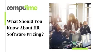 What Should You Know About HR Software Pricing?