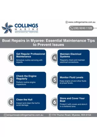 Boat Repairs in Myaree Essential Maintenance Tips to Prevent Issues