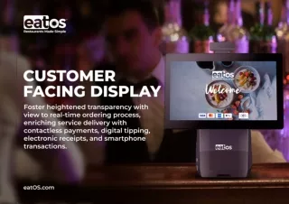Customer Facing Display | eatOS POS for Restaurants