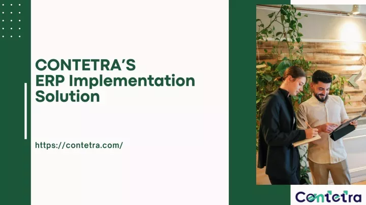 contetra s erp implementation solution