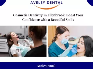 Cosmetic Dentistry in Ellenbrook Boost Your Confidence with a Beautiful Smile