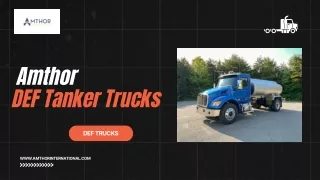 Understanding the Role of DEF Tanker Trucks in Fleet Management