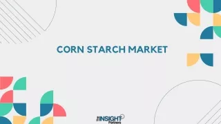 Corn Starch Market Size, and Segments Analysis - 2031