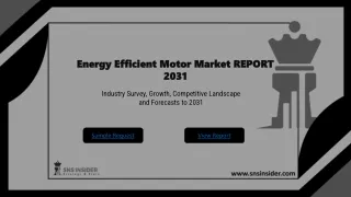 energy efficient motor market energy efficient