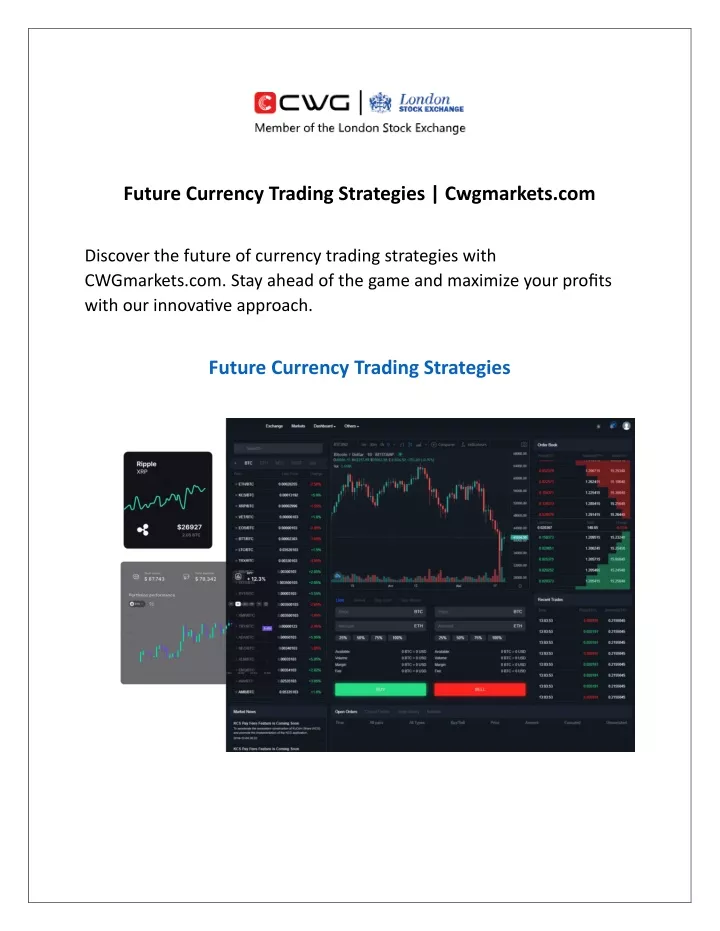 future currency trading strategies cwgmarkets com