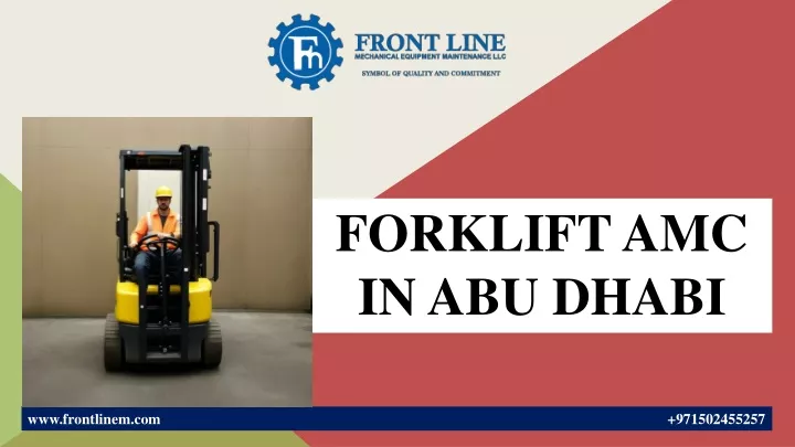 forklift amc in abu dhabi