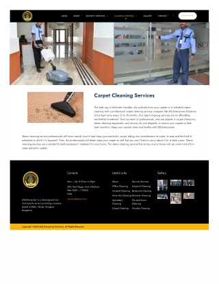 Professional Carpet Cleaning Services Company in Delhi