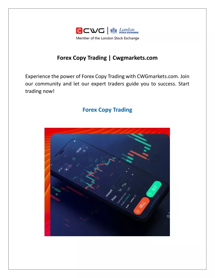 forex copy trading cwgmarkets com