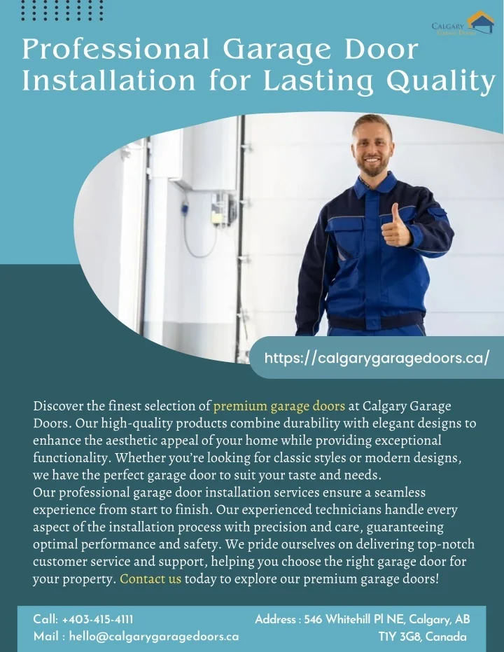 Picture of PPT - Professional Garage Door Installation for Lasting Quality ...