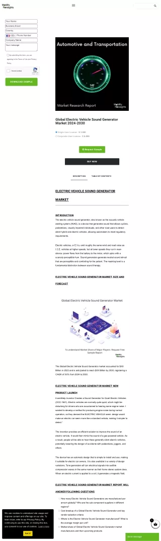 Electric Vehicle Sound Generators: Navigating Safety and Innovation