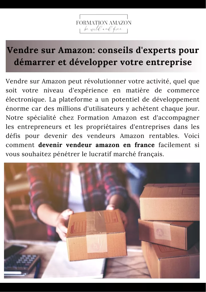 vendre sur amazon conseils d experts pour