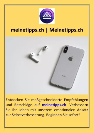 meinetipps.ch  Meinetipps.ch