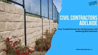 Civil Contractors Adelaide